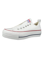 Converse Women's Chuck Taylor All Star Lift Slip Sneaker (38, White)