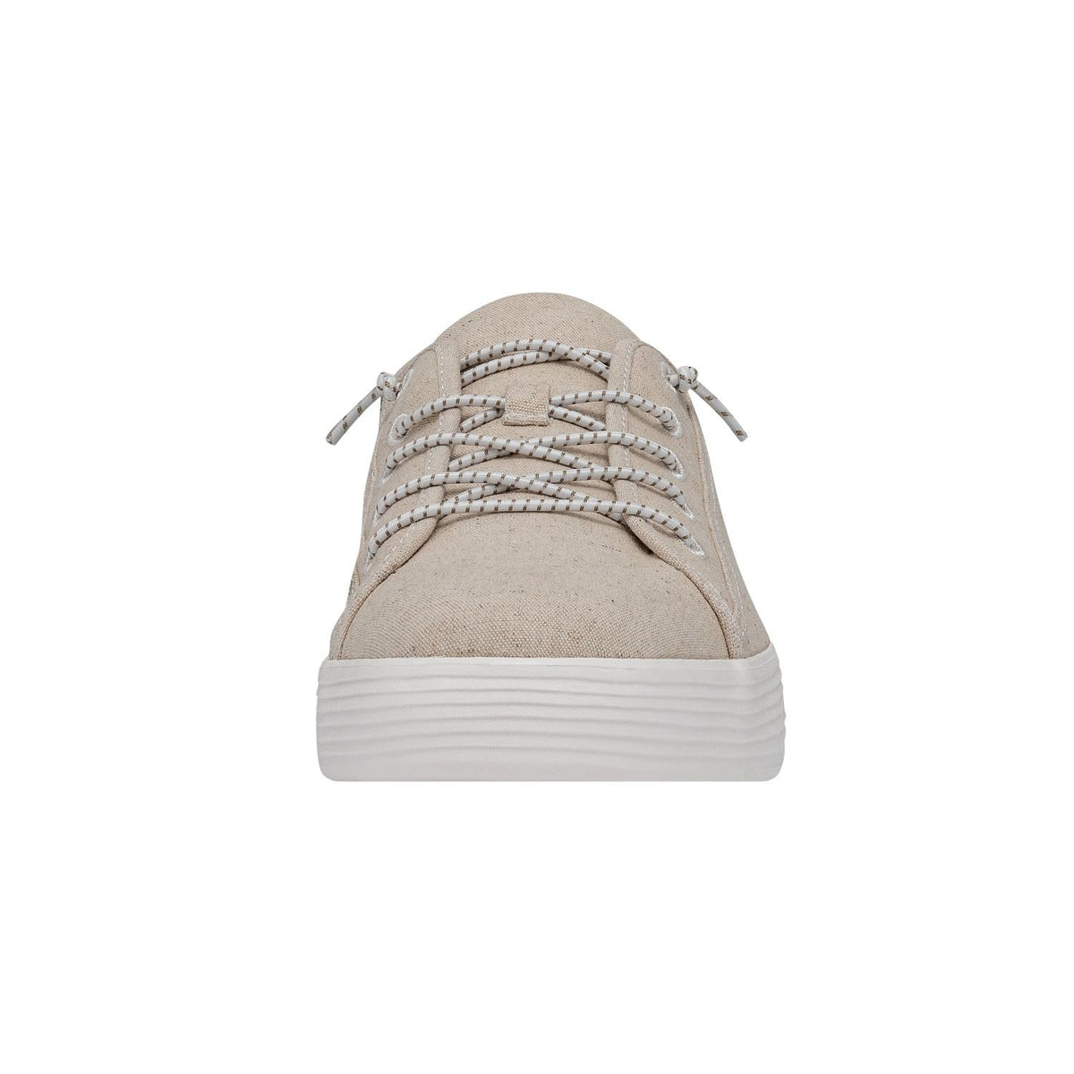 HEYDUDE Cody Craft Linen White Size M12 | Men's Shoes | Men's Slip On Sneakers | Comfortable & Light-Weight