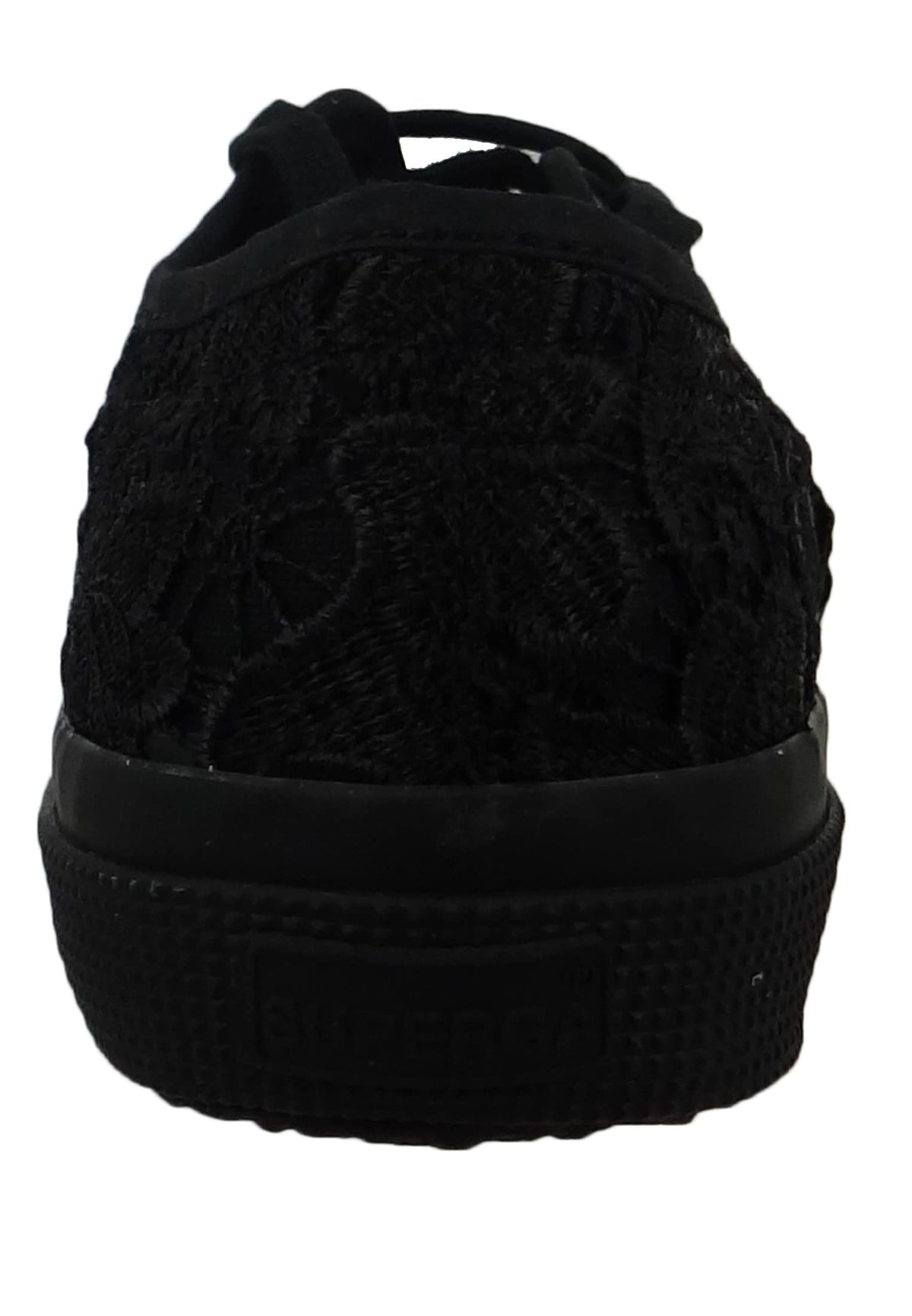 Superga 2750 Macrame Total Black EU 36 (US Women's 6) Medium