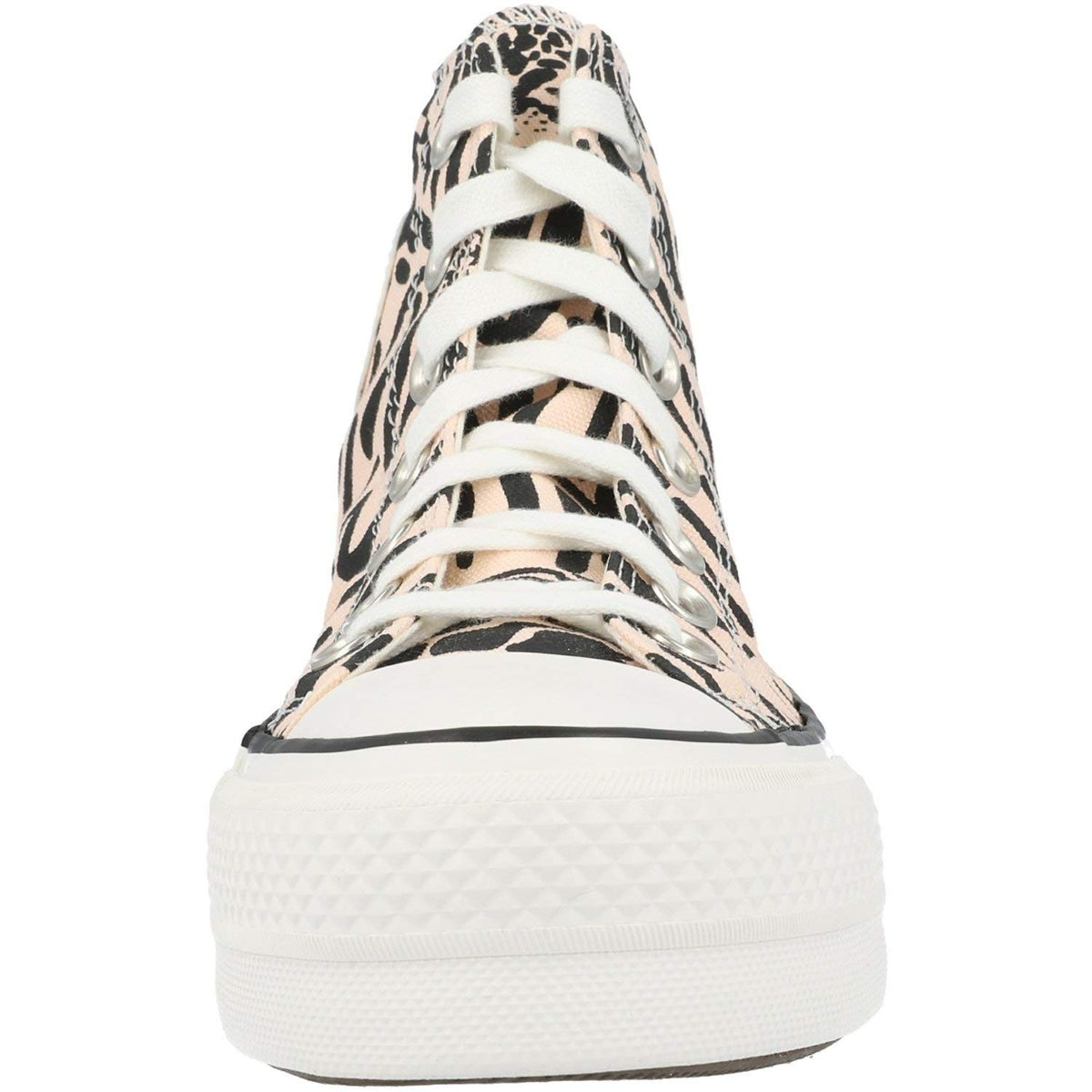 Converse Chuck Taylors All Stars Lift Hi Womens Black/Blue/Egret Trainers, Shadowberry Black Egret, 8.5 us