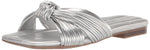 Marc Fisher Women's Laury Sandal, Silver 040, 6.5