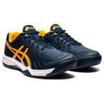 ASICS Men's Gel-Dedicate 6 Tennis Shoes, 10, French Blue/Amber