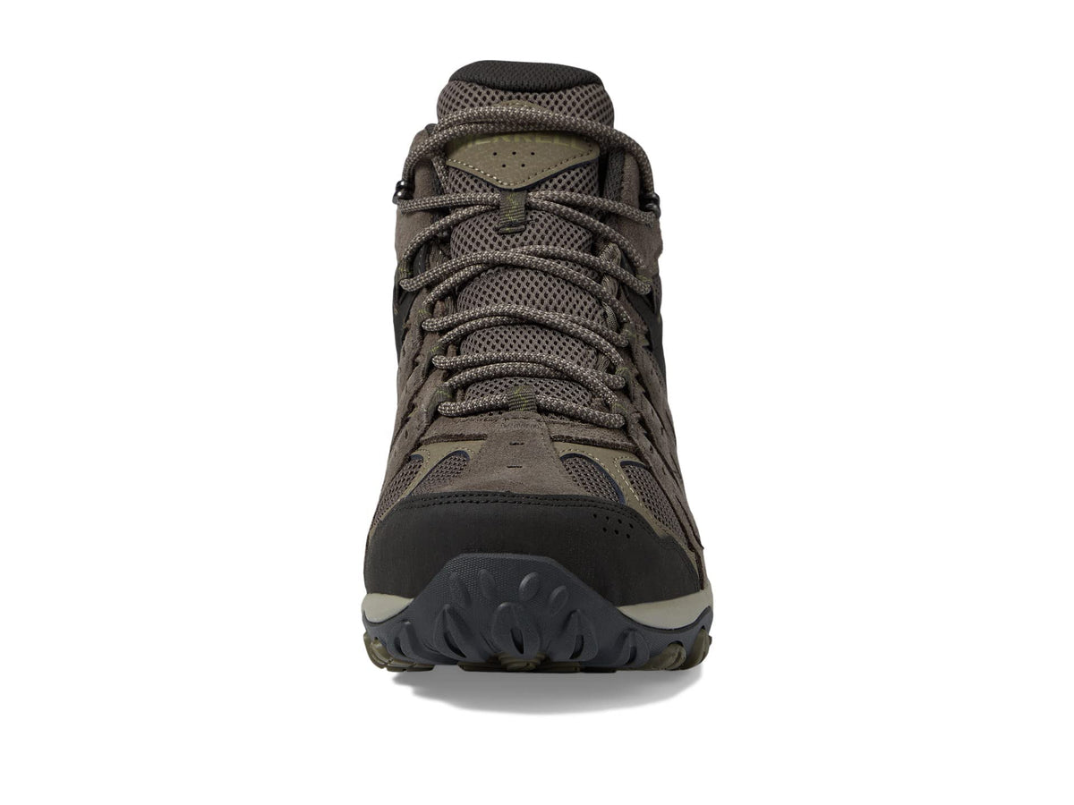 Merrell Accentor 3 Mid Wp - Shoes for Men - Leather and Textile Upper - Round Toe - High-top Design Boulder 15 M