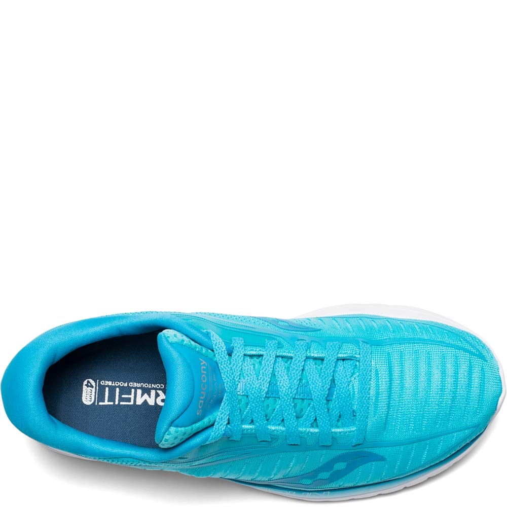 Saucony Women's S10467-36 Kinvara 10 Running Shoe, Blue - 8 M US