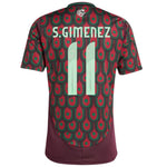 Mexico Santi Gimenez Home Soccer Jersey for Men Fan Version (US, Alpha, X-Large, Regular, Regular, Home)