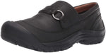 KEEN Women's Kaci 2 Casual Comfortable Leather Slip on Clog 6 Black/Black