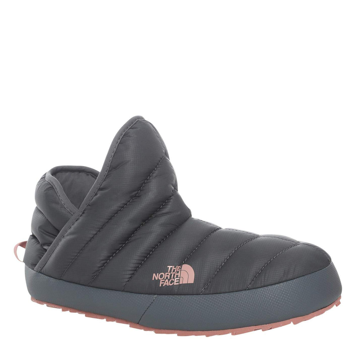 THE NORTH FACE ThermoBall Eco Traction Bootie - Women's Vanadis Grey/Pink Clay, 9.0