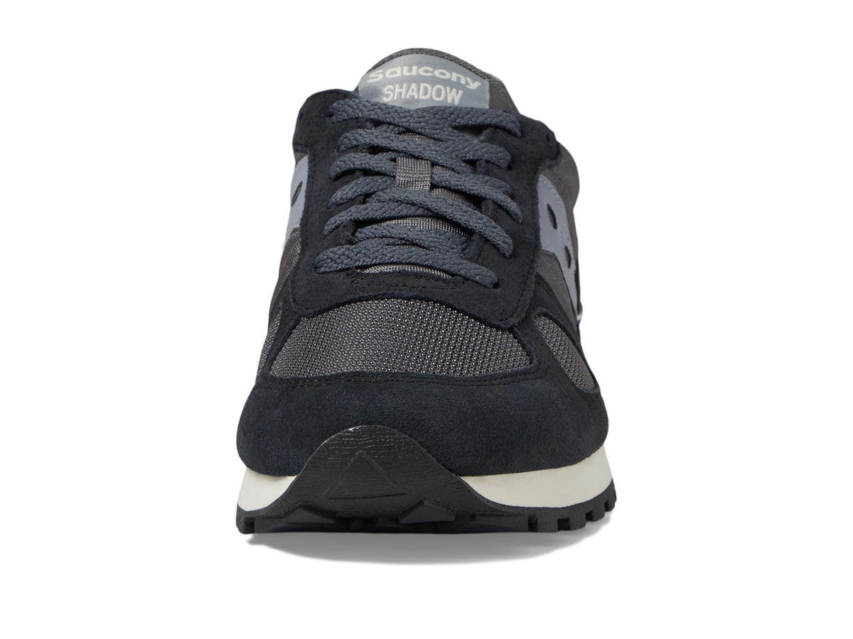 Saucony Men's Shadow Original Sneaker, Dark Grey/Black, 9.5