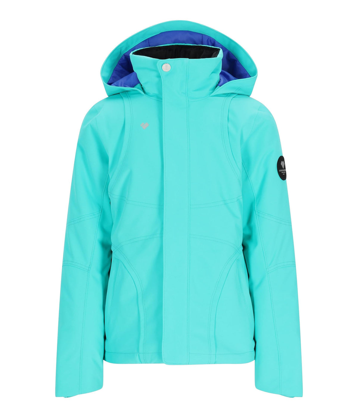 Obermeyer Girl's Rylee Jacket (Little Kids/Big Kids) Off Tropic XS (6/7 Little Kid)