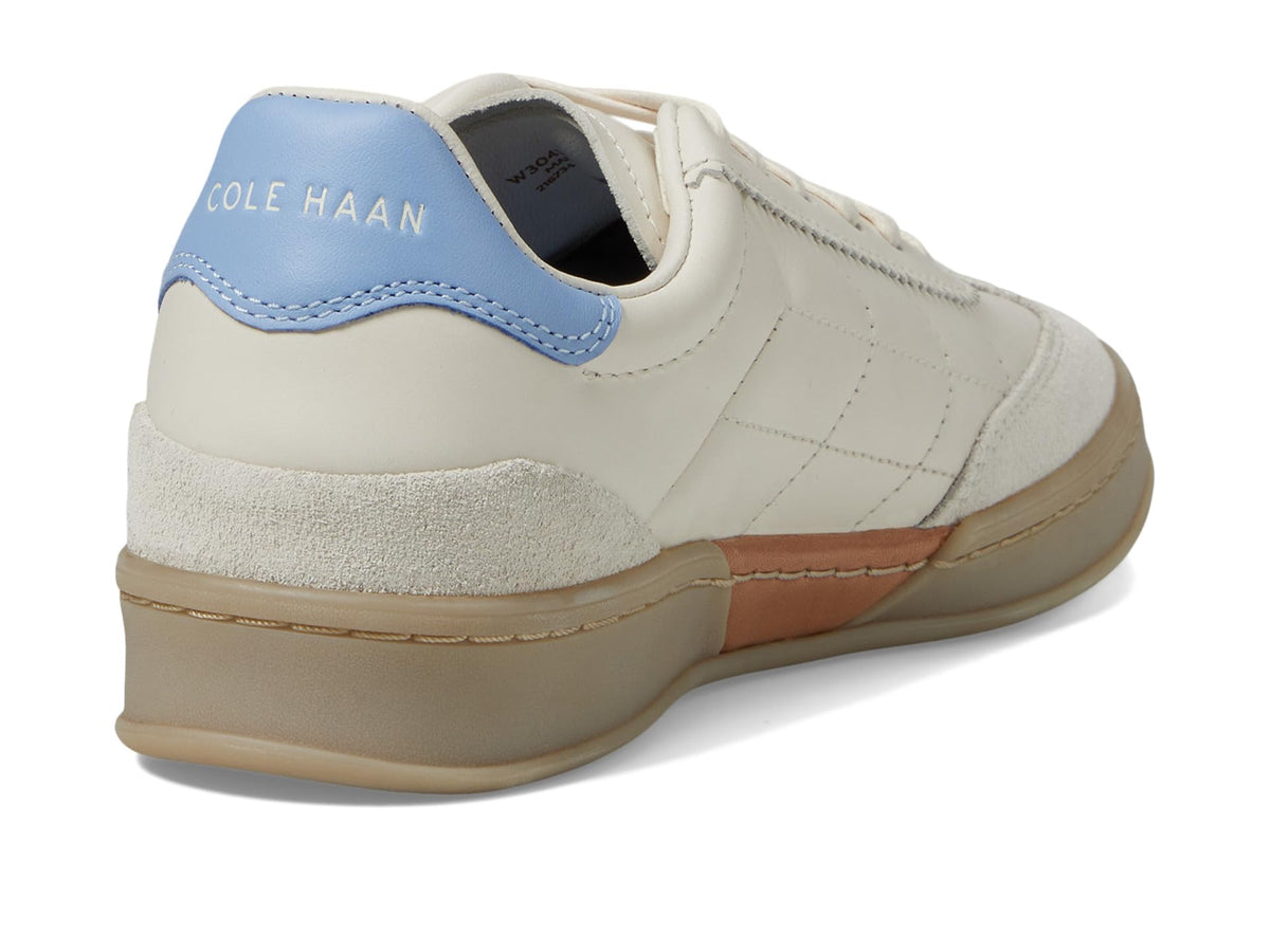 Cole Haan Women's Grandpro Breakaway Sneaker, Ivory/Vista Blue, 8 Wide
