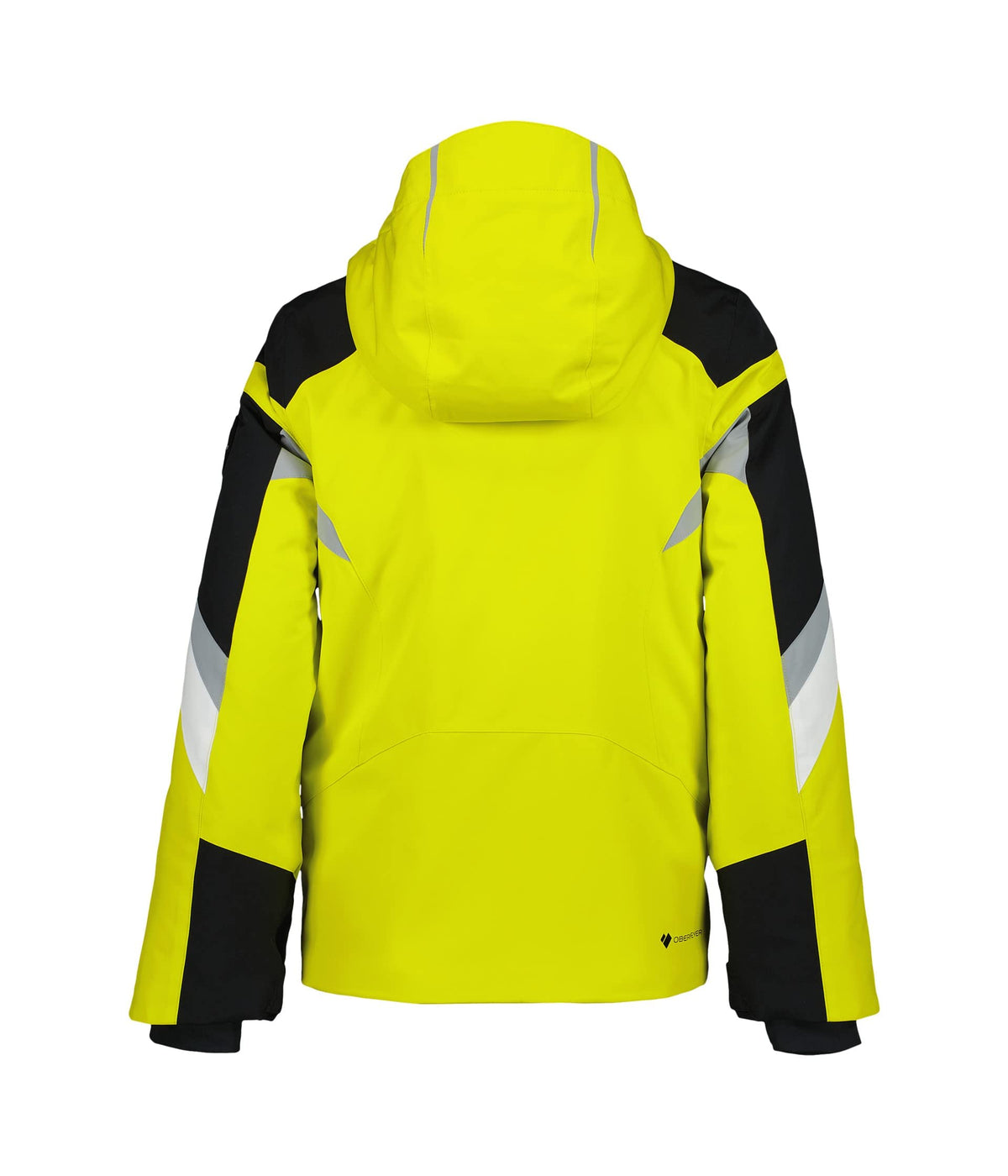 Obermeyer Kids Mach 13 Jacket for Little and Big Kids - Front Zipper Closure With Removable Hood, Cute and Trendy Jacket Electrify MD (10-12 Big Kid) One Size