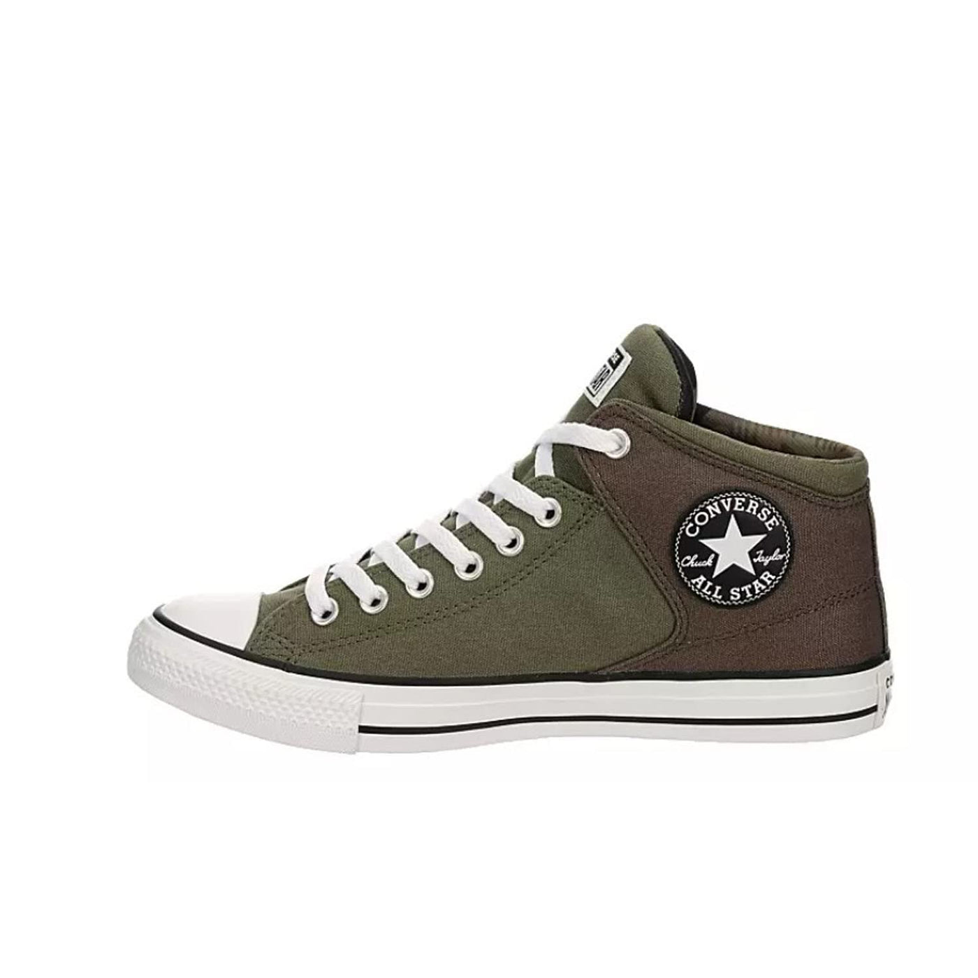 Converse Unisex Chuck Taylor All Star Mid High Street Sneaker - Utility/Engine Smoke/White 10