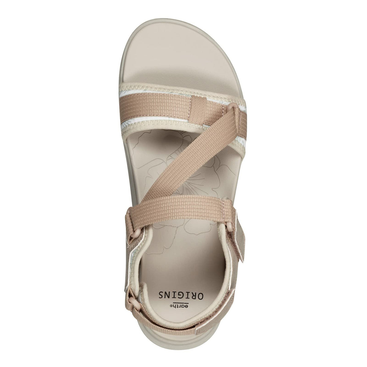 Earth Origins Women's, Vivvy Sandal Wheat 7.5 M