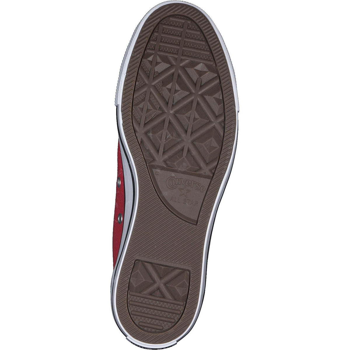 Converse Chuck Taylor All Star Canvas Low Top Sneaker,Red,4.5 US Men/6.5 US Women