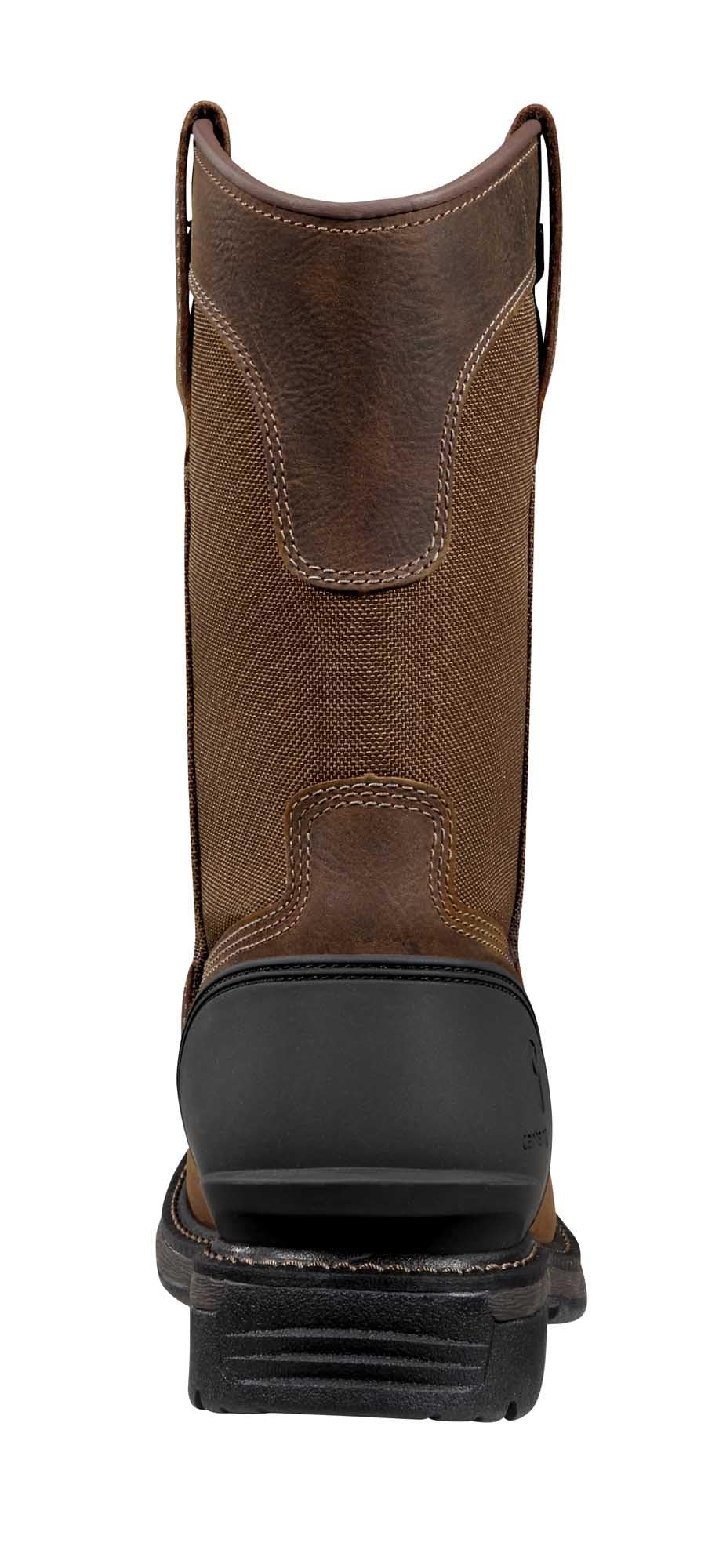 Carhartt Men's Montana 11" Water Resistant Square Toe Wellington 7.5 Wide Brown/Brown