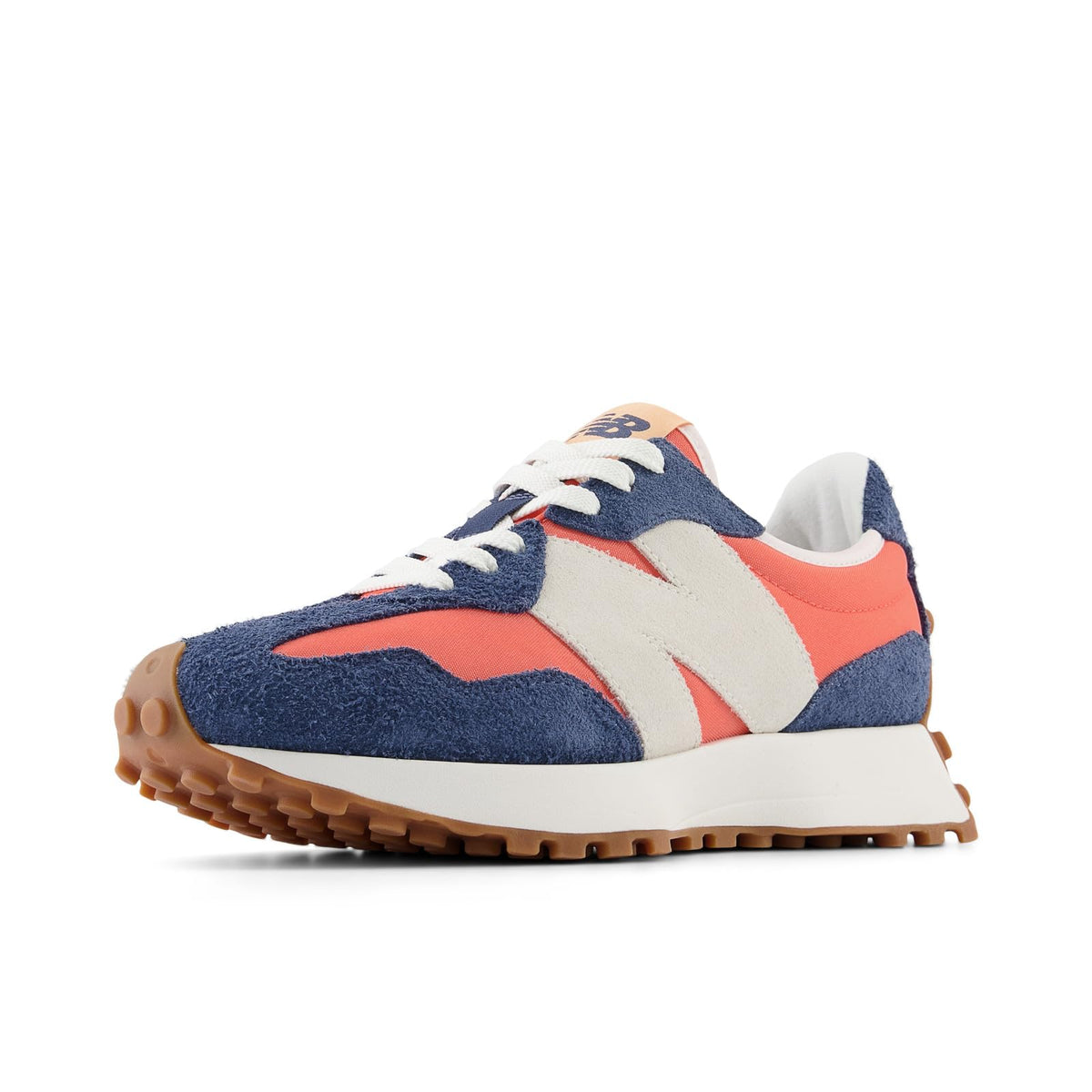 New Balance Women's 327 Sneaker, Vintage Indigo/Red, US 7.5 M