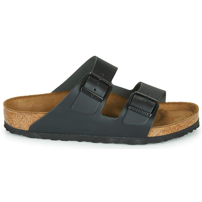 Birkenstock womens Arizona in Black from Leather Sandals 40.0 EU W