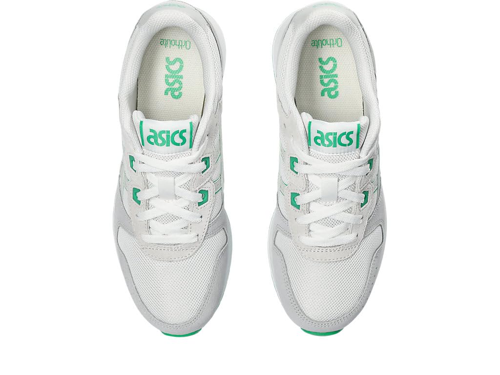 ASICS Women's Lyte Classic Sportstyle Shoes, 11.5, White/Glacier Grey