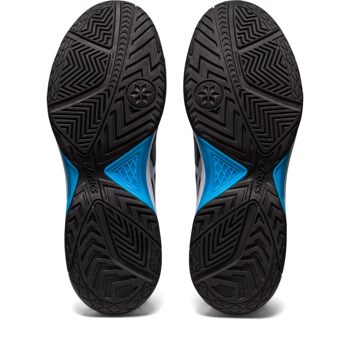 ASICS Gel-Dedicate 7 Black/Island Blue 8.5 D (M)