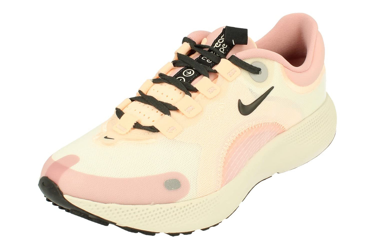 Nike Womens React Escape RN Running Trainers CV3817 Sneakers Shoes (UK 4 US 6.5 EU 37.5, sail Dark Smoke Grey Pink Glaze 106)