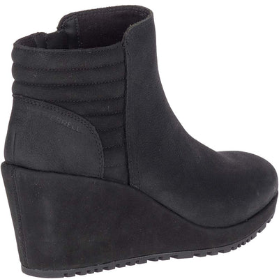 Merrell Tremblant Wedge Bluff Waterproof Black 10.5 M