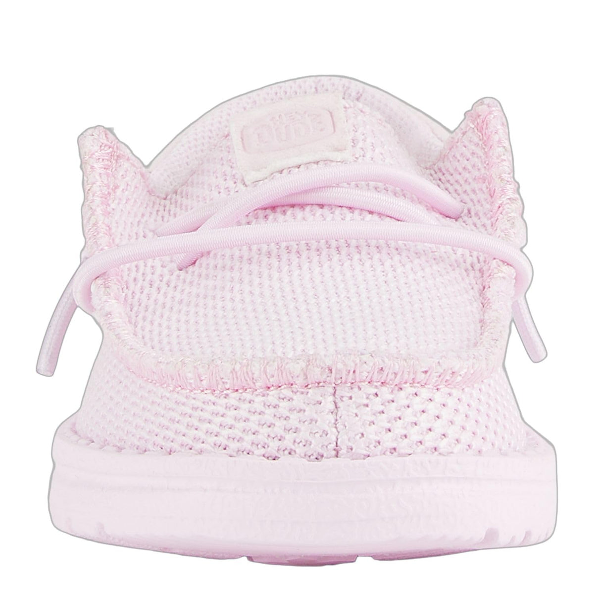 HEYDUDE Boy's Wally-Youth Funk Mono Light Pink Size 12 | Youth's Shoes | Youth Slip-on Loafers | Comfortable & Light-Weight