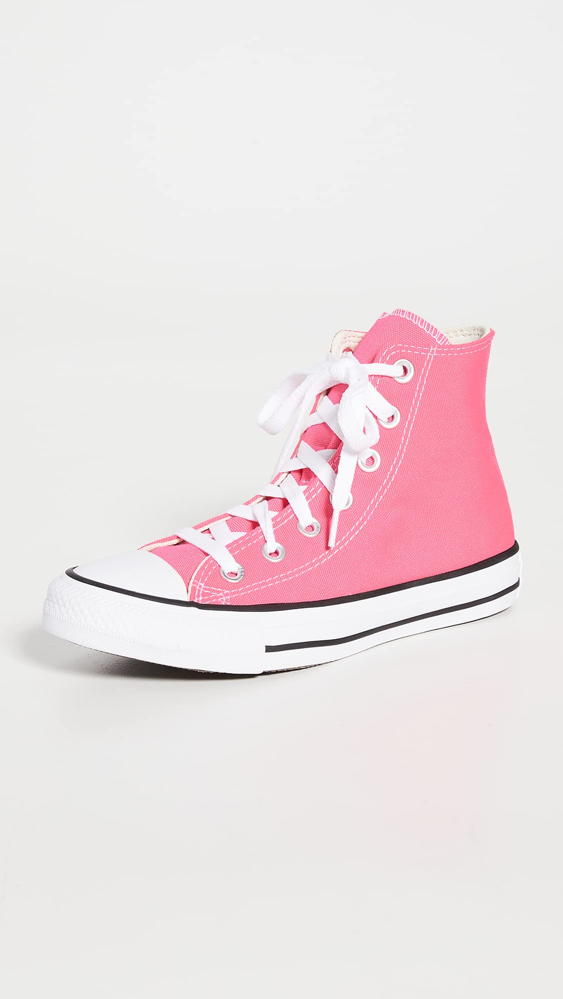 Converse Women's Chuck Taylor All Star High Top Sneakers, Hyper Pink, 8 Medium US