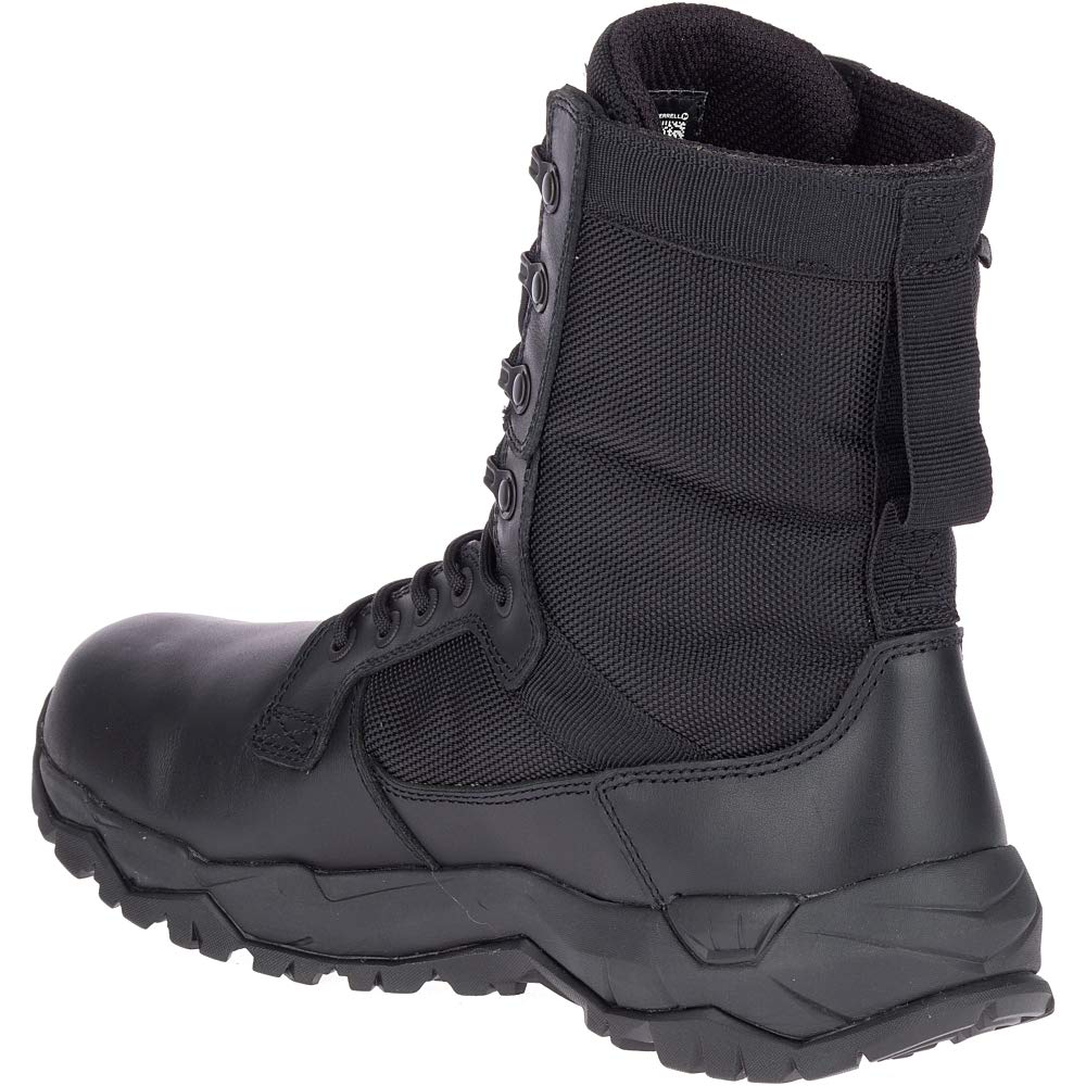 Merrell Mqc Patrol Work Waterproof Unisex Boots, Black, 7, Wide Width