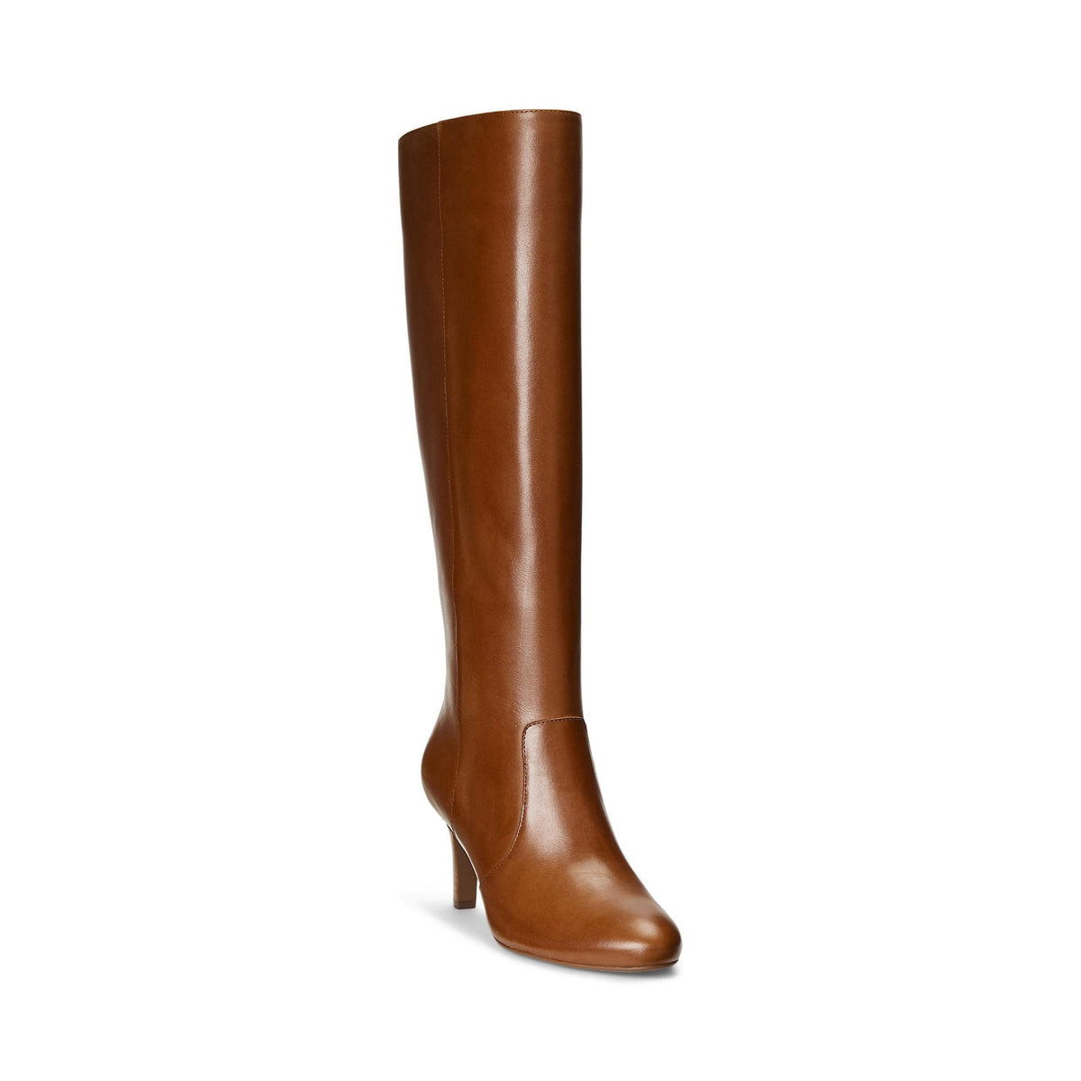Lauren Ralph Lauren Women's Caelynn Tall Boot Deep Saddle Tan 10 B - Medium
