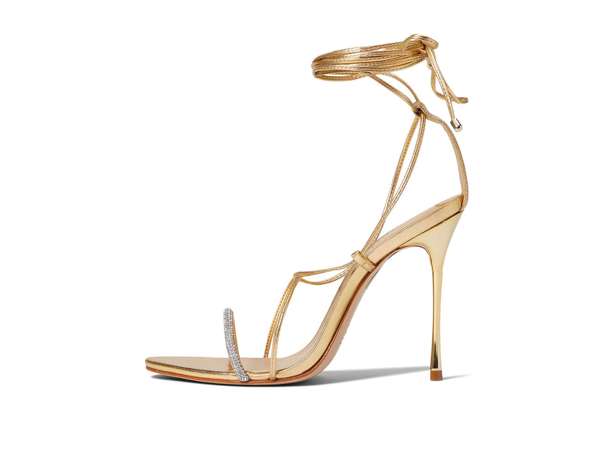 SCHUTZ Adeline Crystal 7.5 Gold