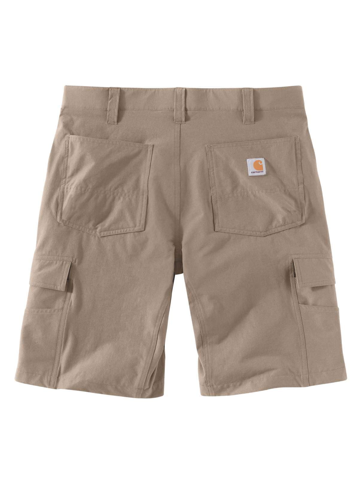 Carhartt Men's Force Relaxed Fit Lightweight Ripstop Work Short, Tan, 28