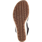 Merrell womens Kaiteri Wedge Strap Sandal, Black, 9 US