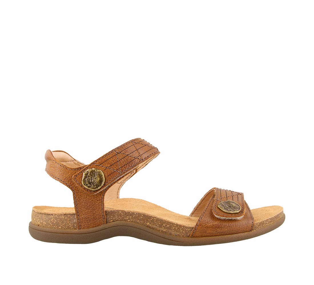 Taos Footwear Women's Pioneer Tan Sandal 10 M