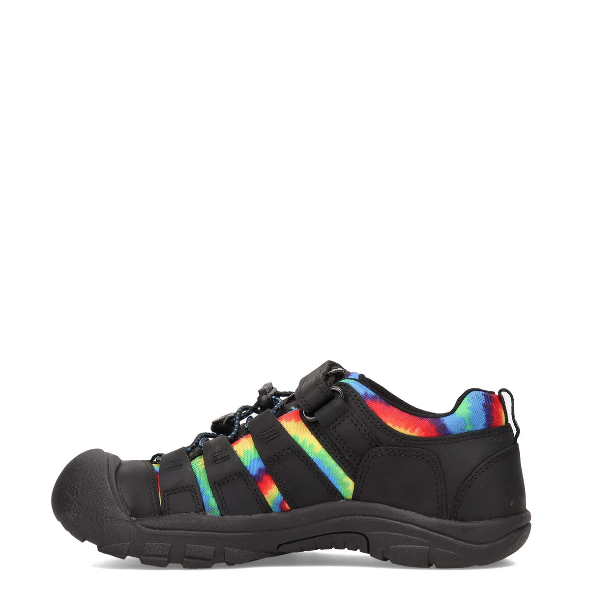 KEEN Newport Shoe Casual Sneaker, Black/Original Tie Dye, 8 US Unisex Little Kid