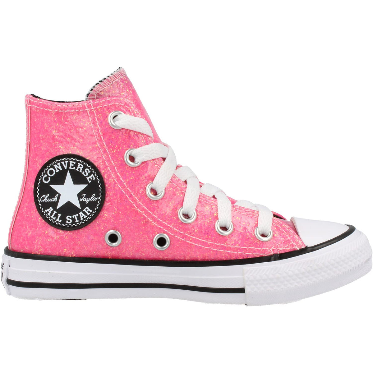 Converse Chuck Taylor All Star Hi Pink/Black Synthetic 13 US Little Kid
