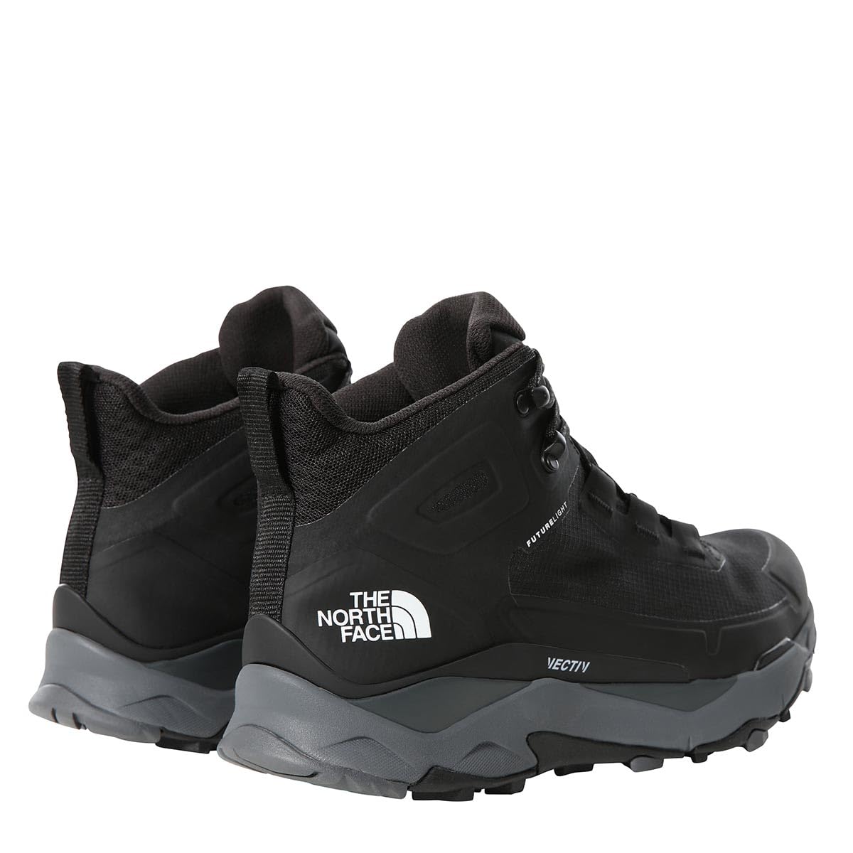THE NORTH FACE Men's Retro Hiking Boot, TNF Black Zinc Grey, 9.5