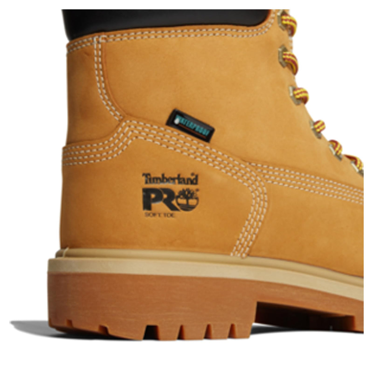 Timberland PRO Women's Direct Attach 6" Soft Toe Insulated Waterproof Industrial Work Boot 9.5 Wide Wheat