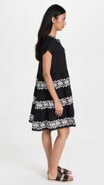 Roller Rabbit Women's Pamela Dress, Black, M