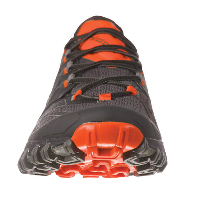 La Sportiva Bushido II Running Shoe - Men Carbon/Tangerine 41