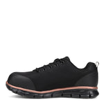 Skechers Women's Lace Up Athletic Safety Toe Industrial Shoe 6.5 Black/Gold