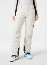 Helly-Hansen Womens Switch Cargo Insulated Waterproof Ski Pant, 048 Snow, Large