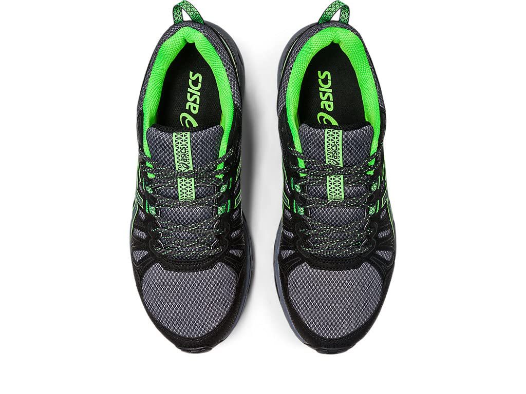 ASICS Men's Gel-Venture 7 Running Shoes, Graphite Grey/Green Gecko, 8 M US