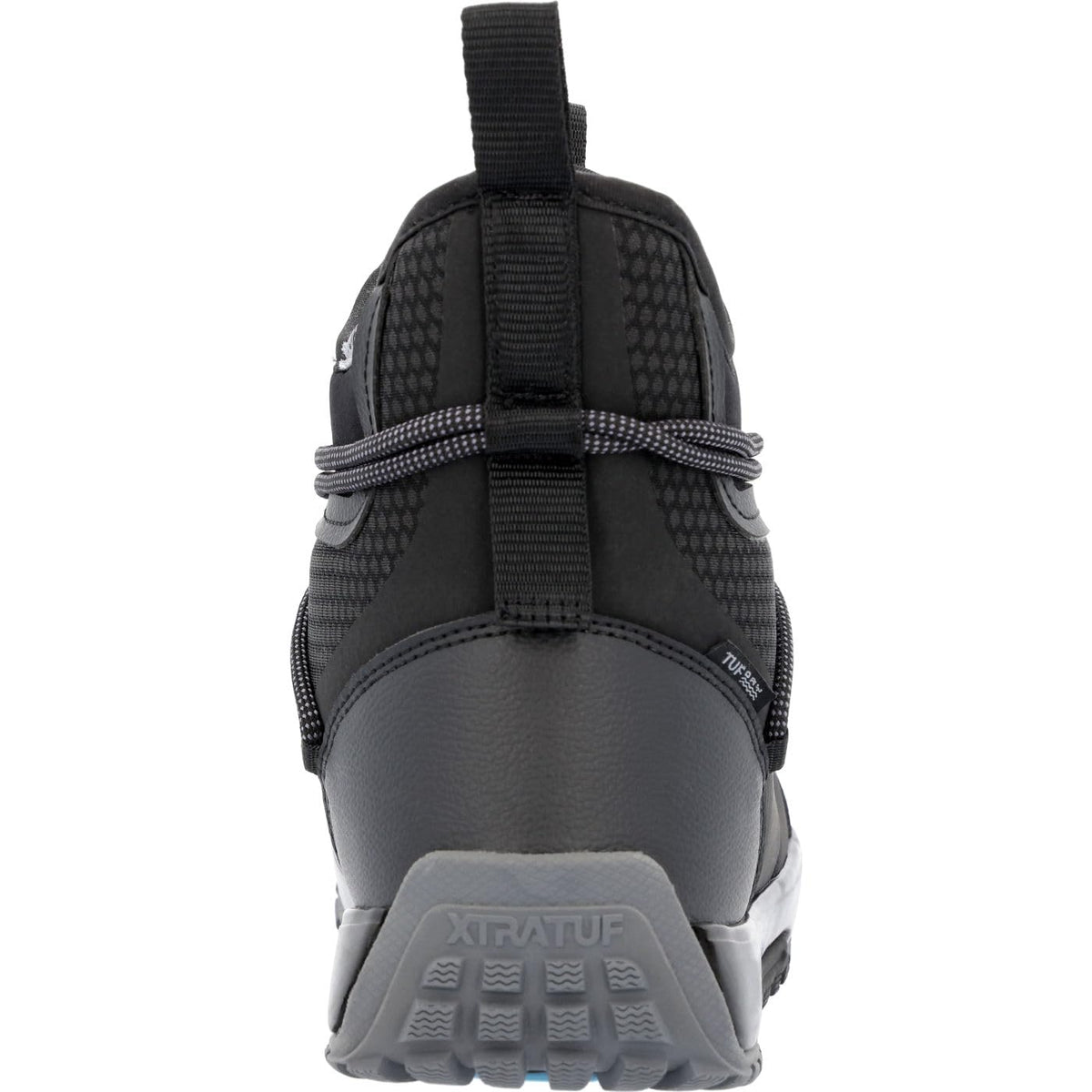 Xtratuf Women's Ice 6 Inch Nylon Ankle Deck Boot, Black, Size 7