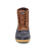 Sperry unisex child Port Boot, Tan/Navy, 4 Big Kid US