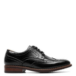 Florsheim Boy's, Rucci JR Wingtip Oxford - Little Kid & Big Kid 6 Big Kid Black