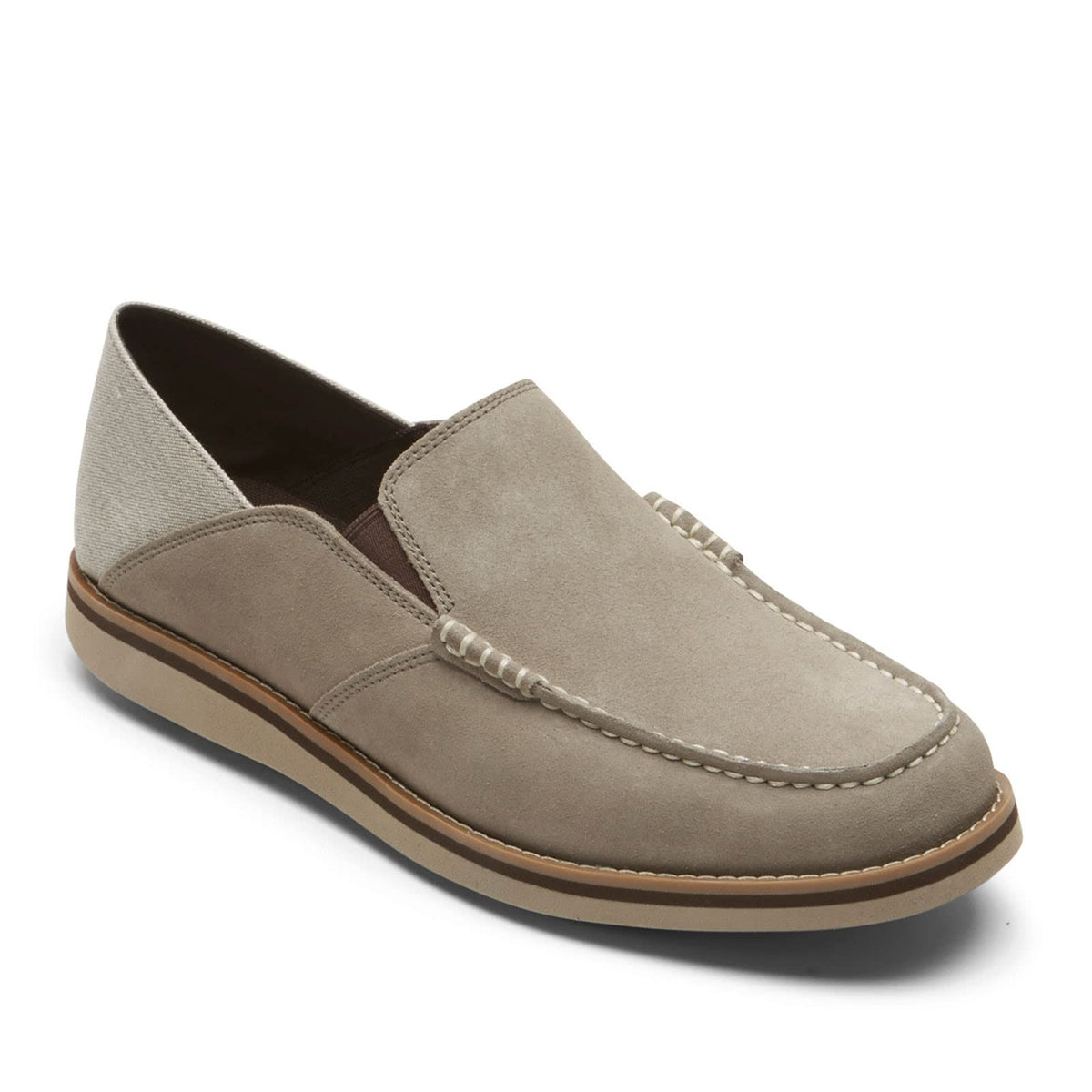 Rockport Men's, Tucker Venetian Slip-On Rocksand 12 M