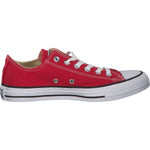 Converse Chuck Taylor All Star Canvas Low Top Sneaker,Red,4.5 US Men/6.5 US Women