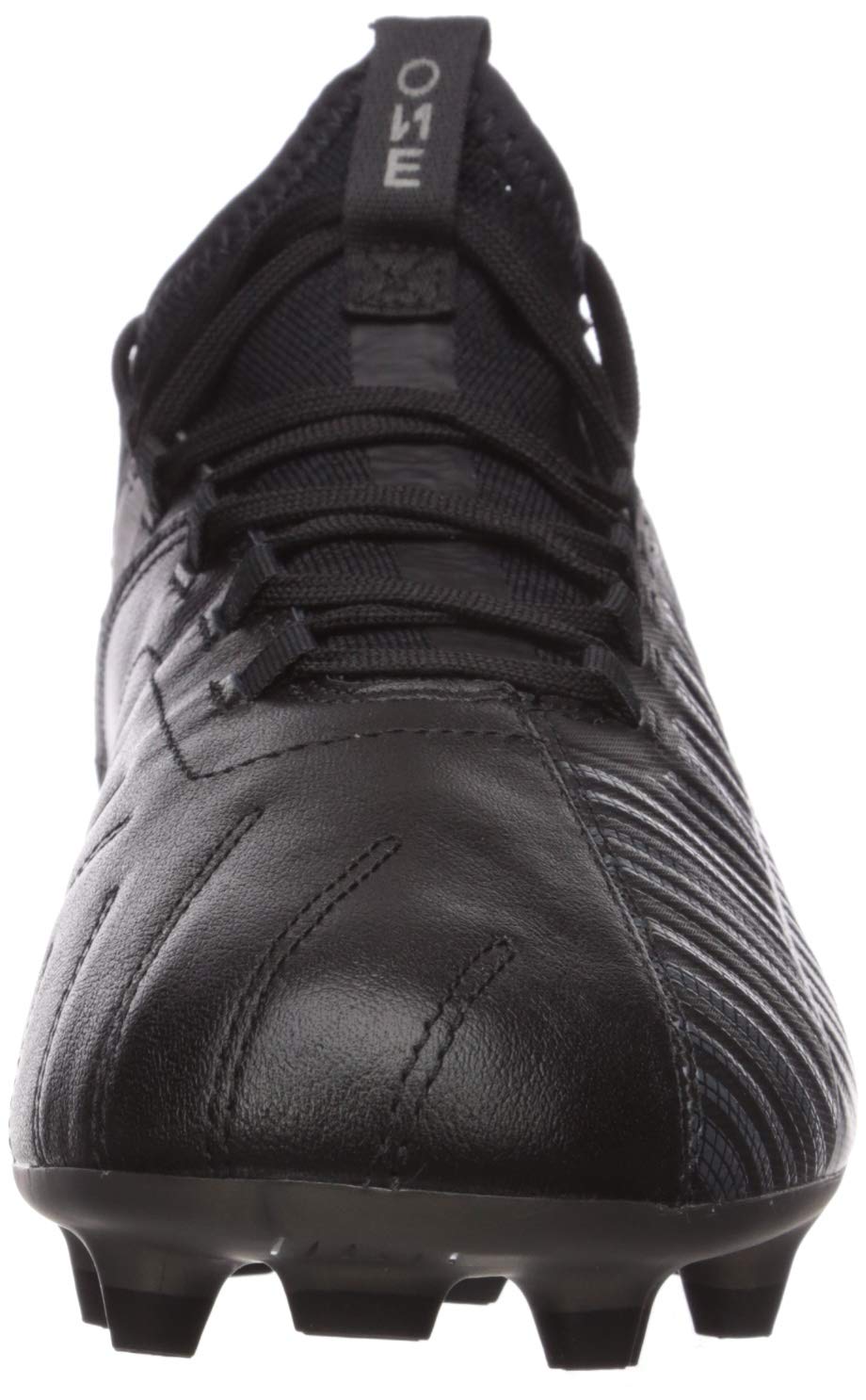 PUMA Men's One 5.3 Fg/Ag Sneaker 11.5 Puma Black-puma Black-puma Aged Silver