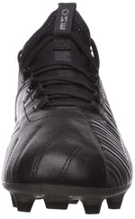 PUMA Men's One 5.3 Fg/Ag Sneaker 11.5 Puma Black-puma Black-puma Aged Silver