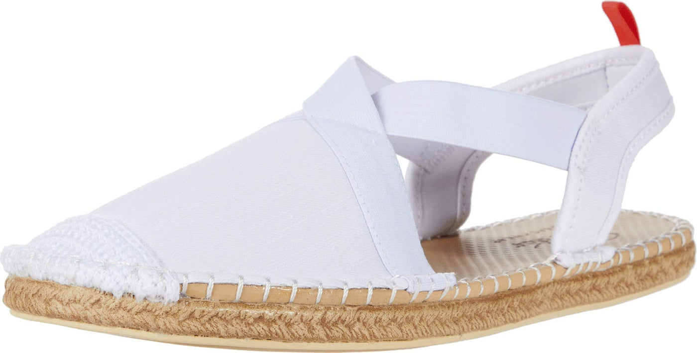Sea Star Beachwear Seafarer Slingback Water Shoe White Denim 11 M
